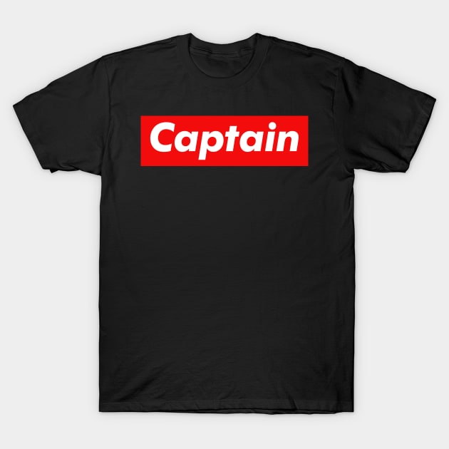 Captain T-Shirt by monkeyflip